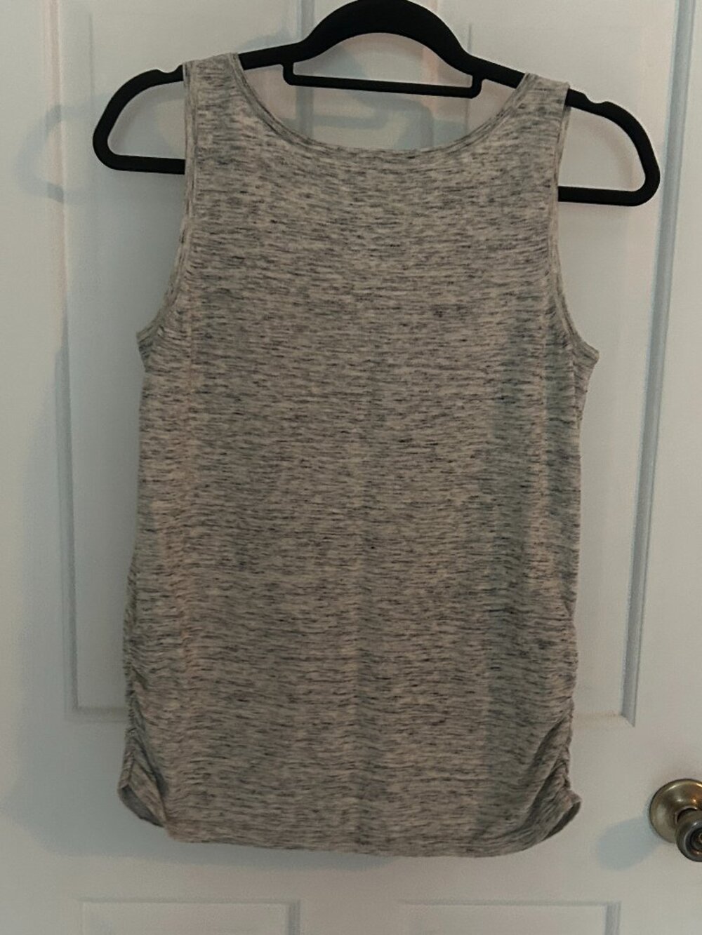Talbots Heather Grey Ruched Tank - Picture 5 of 5